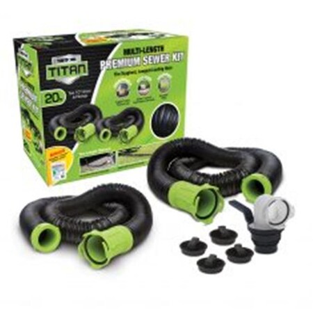 Thetford Thetford 17902 Titan 20 ft. RV Sewer Hose Kit System THE17902